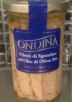 Mängden socker i Filletti di sgombro all’ollio di Oliva