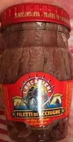Mängden socker i Filetti di acciughe