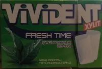 Mängden socker i Xylit Fresh Time Mint Chewing Gum