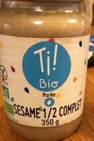 Mängden socker i Puree sesame 1/2 complet