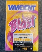 Mängden socker i Fruit blast
