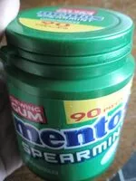 Mängden socker i Mentos Spearmint