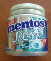 Mängden socker i Mentos PURE Fresh Frost