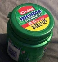 Mängden socker i Mentos spearmint chewing gum