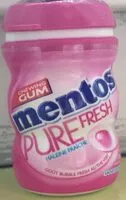 Mängden socker i Mentos pure fresh