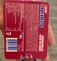 Mängden socker i Mentos