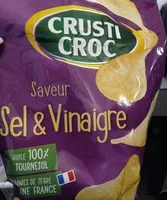 Mängden socker i Chips Sel et Vinaigre