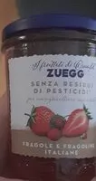 Mängden socker i marmellata fragole e fragoline italiane