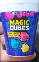 Mängden socker i Magic Cubes big babol