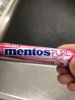 Mängden socker i Mentos pure fresh gum