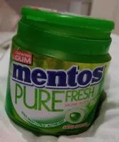 Mängden socker i Chewing-gum pure fresh