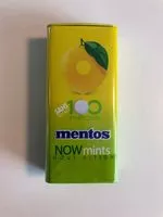 Mängden socker i Mentos now mints goût citron