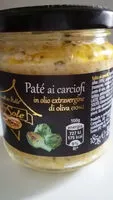 Mängden socker i Paté ai carciofi