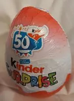 Mängden socker i Oeuf Kinder Surprise