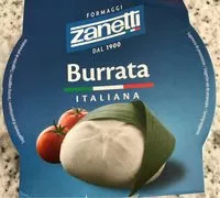 Mängden socker i Burrata