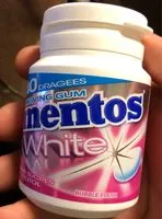 Mängden socker i Mentos white bubble gum