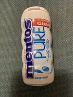 Mängden socker i Mentos pure White