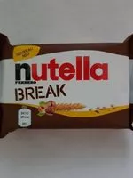Mängden socker i Nutella Break