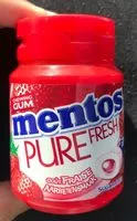 Mängden socker i Chewing-gum pure fresh
