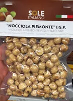 Mängden socker i Noisette "Nocciola Piemonte I.G.P." torréfiée
