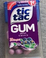 Mängden socker i Tic tac gum