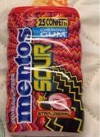 Mängden socker i Mentos sour