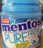 Mängden socker i Chewing gum pure fresh