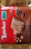 Mängden socker i Loacker chocolate duality - cofee