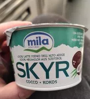 Mängden socker i Skyr al cocco