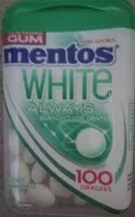 Mängden socker i Mentos gum chloro