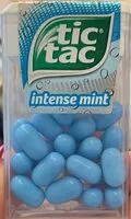 Mängden socker i Tic Tac Intense Mint
