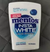 Mängden socker i Chewing gum Insta White blue system