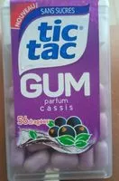 Mängden socker i Tic tac gum