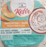 Mängden socker i Kefir Bianco Naturale mango pesca e semi di chia