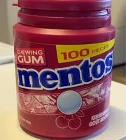 Mängden socker i Mentos chewing-gum goût de cerise