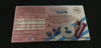 Mängden socker i Yogurette Blaubeere