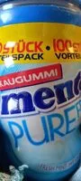 Mängden socker i Mentos pure fresh kaugummi