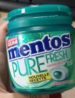 Mängden socker i Mentos pure fresh