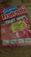 Mängden socker i Fruittella fruit drops