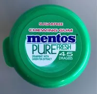 Mängden socker i Mentos pure fresh