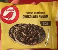Mängden socker i Tortitas de maiz con chocolate negro