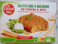 Mängden socker i Galettes orge & boulgour au chèvre & miel