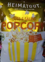 Mängden socker i Popcorn süß & salzig