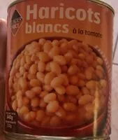 Mängden socker i Haricots blancs a la tomate