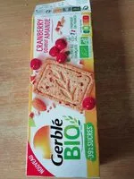 Mängden socker i Gerblé bio cranberry saveur amande