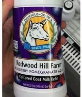 Mängden socker i Cultured Goat Milk Kefir, Blueberry Pomegranate Acai