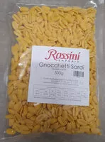 Mängden socker i Rossini - Gnocchetti Sardi