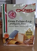 Mängden socker i Grana Padano dop  grattugiato fresco