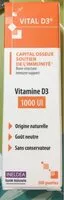 Mängden socker i Vital D3