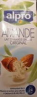 Mängden socker i Lait d'amande grillée original